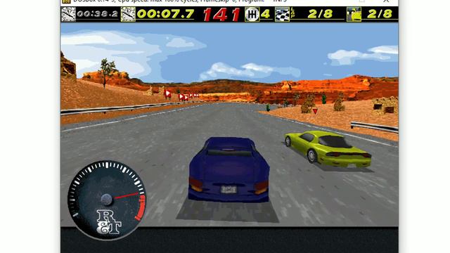 [Trying Old Games] The Need for Speed(1994) - Racing Video Game - Short Gameplay[DOS] смотреть онлайн
