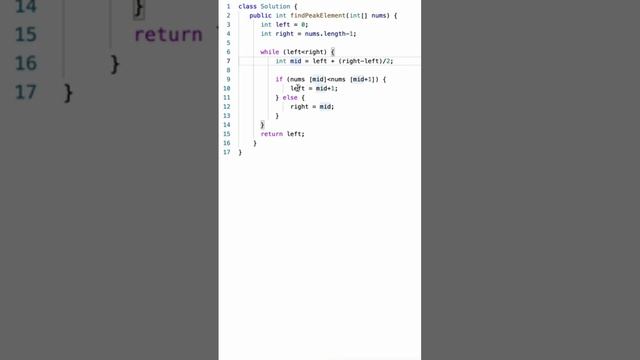 1 minute LeetCode - 162.Find Peak Element смотреть онлайн