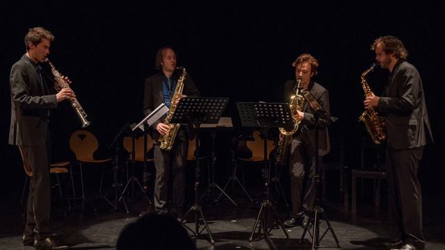 Anemos Saxophone Quartet - Salut d'amour-E.Elgar смотреть онлайн