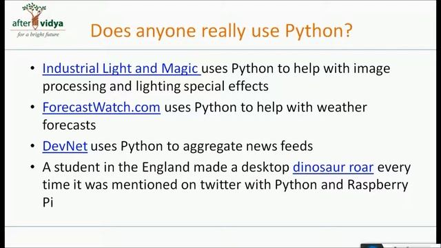 Who is using Python in real world ? смотреть онлайн