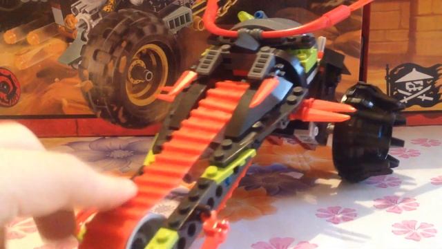 BELA Ninjago Воин на мотоцикле (9792)-ОБЗОР смотреть онлайн