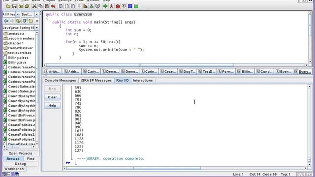Java Programming 1 - Chapter 6 Exercises 6 and 7 смотреть онлайн
