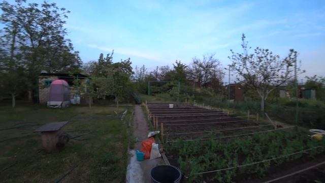 Посадили огурцы в мешках экспериментируем... Доця вернулась! смотреть онлайн