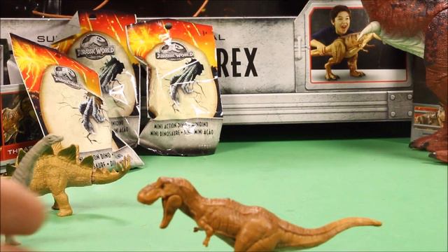 New Jurassic World 16 Blind Bags Fallen Kingdom Mattel Dinosaur Toys Unboxing Mattel Vs Hasbro смотреть онлайн