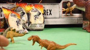 New Jurassic World 16 Blind Bags Fallen Kingdom Mattel Dinosaur Toys Unboxing Mattel  Vs Hasbro