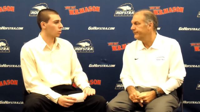 MBB: W.B. Mason Coaches Report with Hofstra Coach Joe Mihalich (11/4/14) смотреть онлайн