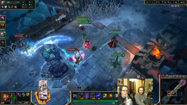 DiveKick and League of Legends Drink Along - Edward 40 Hands Edition | WikiGameGuides смотреть онлайн