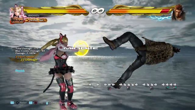 TEKKEN 7 Chloe punish for Eddy RLX 3~4 смотреть онлайн