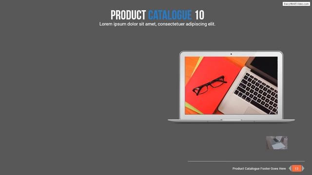 Product Catalogue Presentation Template смотреть онлайн