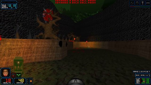 Dark Encounters [Doom II] Map 24 "Particles of Pan" - UV-Max in 8:24 смотреть онлайн