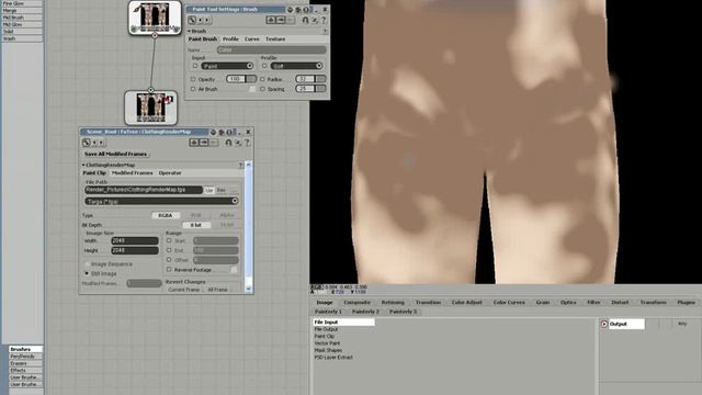 Cloth 23: Using the FXTree to Paint on a TextureMap смотреть онлайн