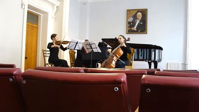 Beethoven Piano Trio Op.70  In D-major ( Л. Бетховен фортепианное трио №5 )