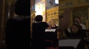 Да молчит всякая плоть П.Турчанинов Исполняет хор Кафедрального Собора св.Николая в Вене