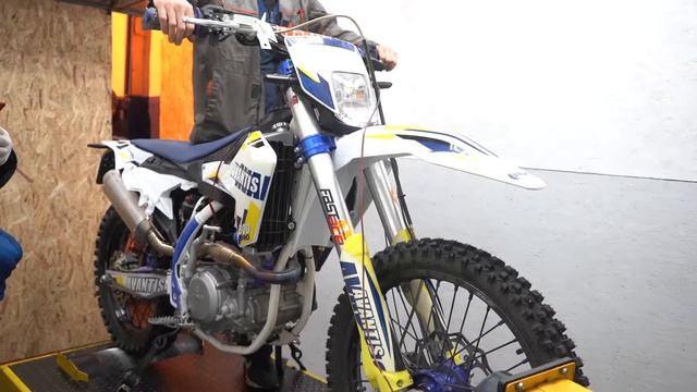 Замер мощности на диностенде Авантис Enduro 300 Pro Efi Rojo смотреть онлайн