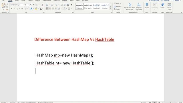 HashMap vs Hash Table/ What is the difference between HashMap vs Hash Table/Java interview / Map смотреть онлайн