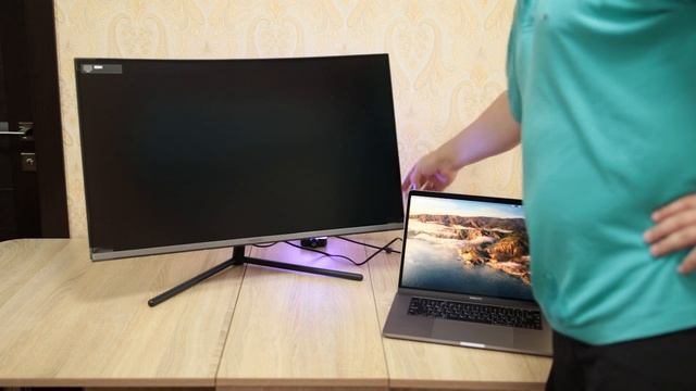 Купил ИЗОГНУТЫЙ монитор 32" - Samsung Curved U32R590CWI ► первое впечатление после плоского LG смотреть онлайн