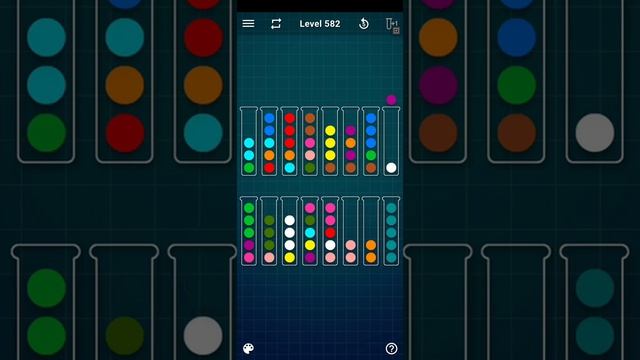 Ball Sort Puzzle Level 582, with extra tube смотреть онлайн