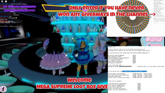 ❤️ MEGA SUPREME LOOT BOX GIVEAWAY ❤️ // PLAYING ROYALE HIGH смотреть онлайн