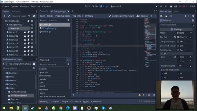 Учим турель ХОДИТЬ за 9 минут в Godot 3.2 | Пытаемся сделать хорошую игру смотреть онлайн