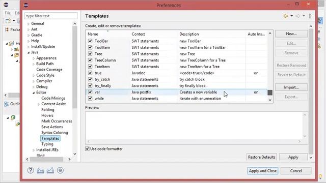 Eclipse 2021 - Write Java code faster using abbreviations смотреть онлайн