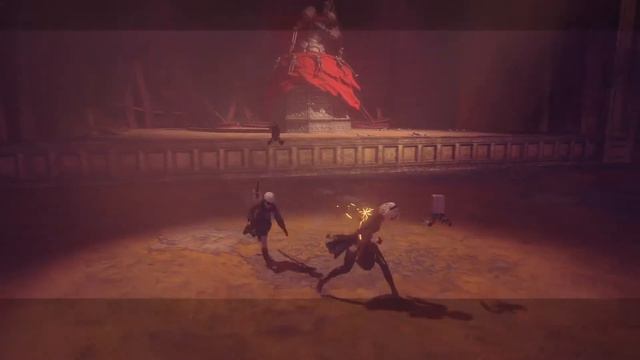 Nier: Automata , opera singer boss fight смотреть онлайн