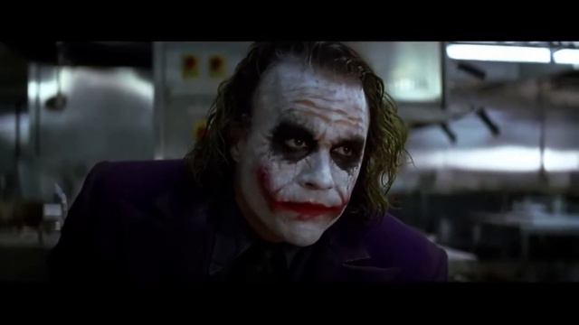 Джокер грабит банк и знакомится с мафией. "Тёмный рыцарь". 2008 год. смотреть онлайн