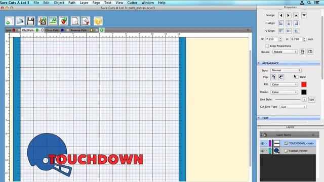 Sure Cuts A Lot 3 - Path Menu - Split, Close, Object to Path, & Reverse Path смотреть онлайн