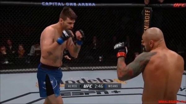 Tim Means vs Thiago Alves Тим сеанс & Тиаго Алвес