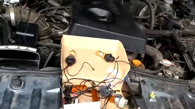 Установка ДХО в поворотники контроллер DRL смотреть онлайн