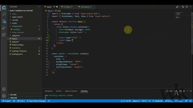 React Firebase File uploading - profile picture manage with firebase storage and Realtime DB (1/3) смотреть онлайн