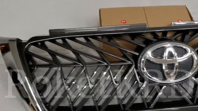 Решетка toyota land cruiser prado 150 13-17 г TRD смотреть онлайн