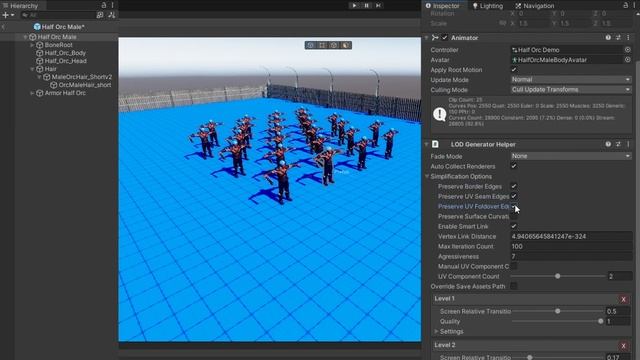 Free Automatic LOD Generation for 3D Models IN-EDITOR | Unity Tutorial смотреть онлайн