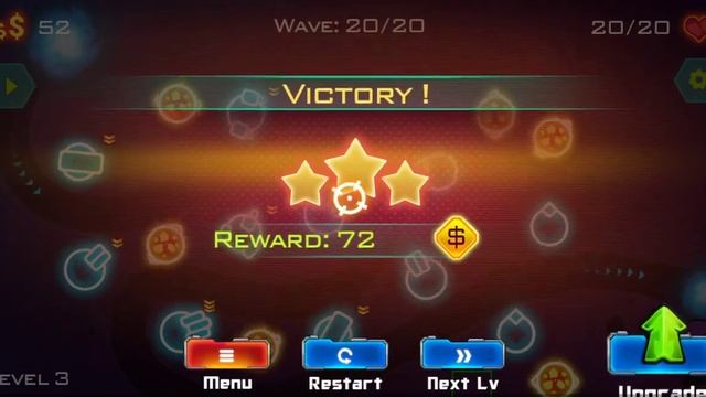 Tower Defense: Geometry War game Mobile Video Game | Gameplay Android смотреть онлайн