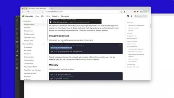 Playwright : Introduction and Installation | Playwright.dev