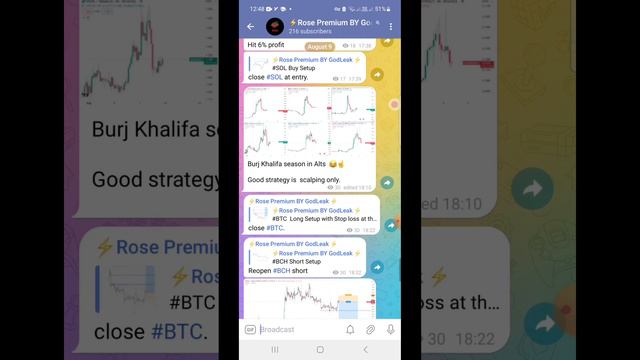 Rose Premium VIP: Unveiling the Best Crypto Signal Channel in the World #crypto #crypto_signal смотреть онлайн