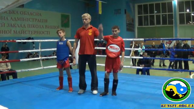 Саньда 1 бой Победитель Финал кубка Украины по кунгфу (г. Харьков 28.11.2015) смотреть онлайн