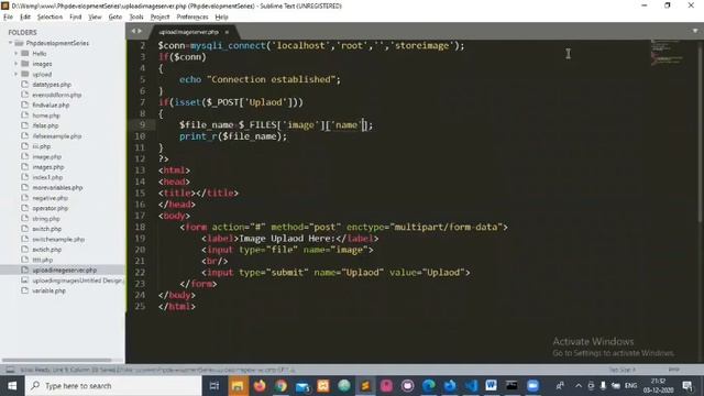 How We Upload Image in Database using Php смотреть онлайн