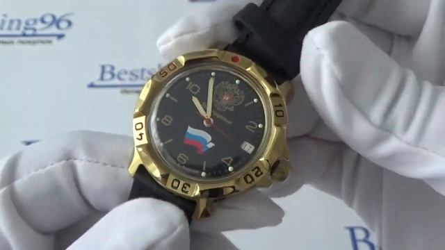 Видео обзор механических часов Восток Командирские 2414 (819453) смотреть онлайн