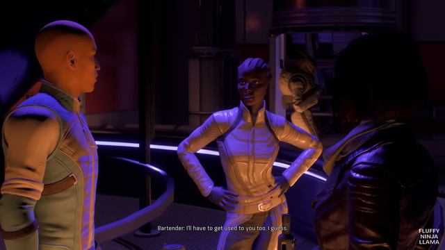 Mass Effect Andromeda - Getting drunk in Vortex, the Nexus' bar смотреть онлайн