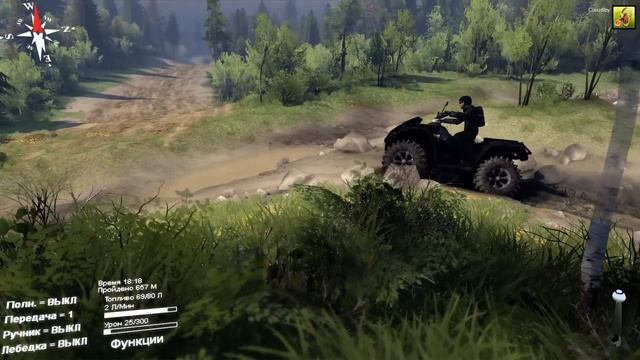 Моды в Spin Tires 2014 | Квадроцикл Polaris #43 смотреть онлайн