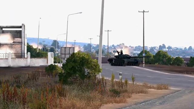 Just Arrived, 20 Ukrainian T-104 Tanks and 200 NATO Troops Destroyed by Russian T-72 Tanks смотреть онлайн