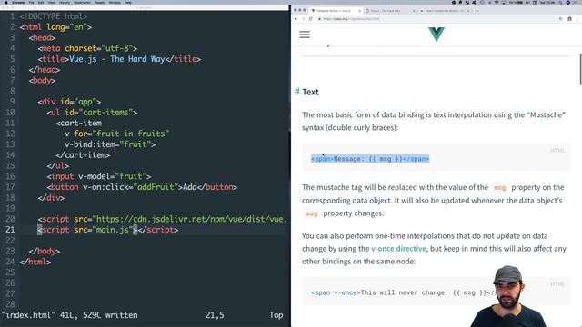 Vue.js – The Hard Way (Ep8) смотреть онлайн