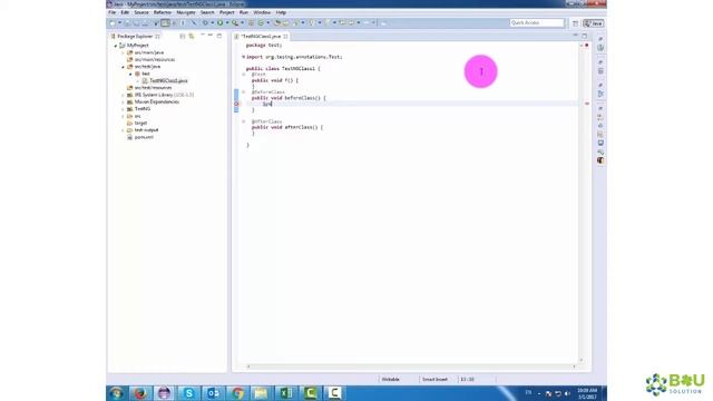 04 Create TestNG class in Maven project смотреть онлайн