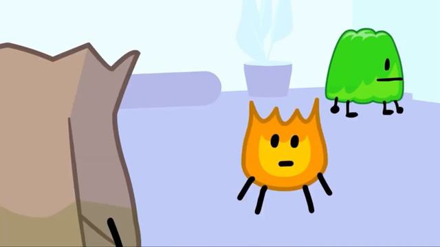 BFB BUT ONLY WHEN FIREY JR  IS ON SCREEN