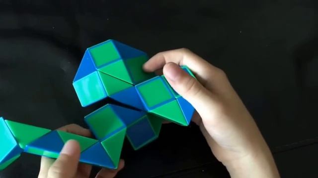 Smiggle Python Puzzle or Magic Ruler Twisty Puzzle Tutorial: How to Make a Mouse Shape, Step by Ste смотреть онлайн