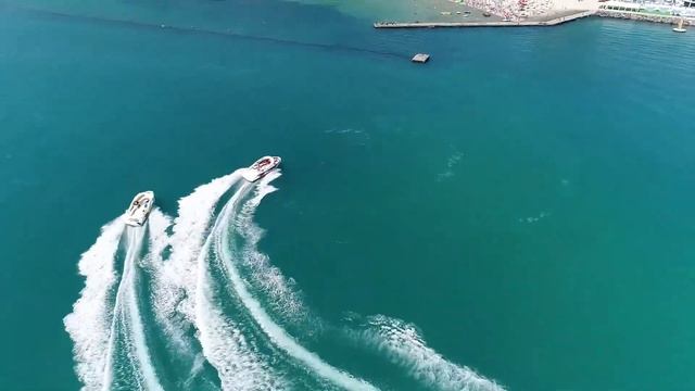 Прогулка на парашютном катере и полёты на парашюте над морем смотреть онлайн