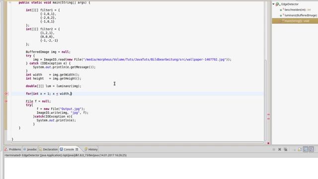 Let's Code - Java Tutorial - Kantenerkennung смотреть онлайн