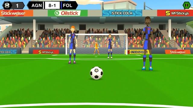 Stick Soccer 2 - Android Gameplay HD смотреть онлайн