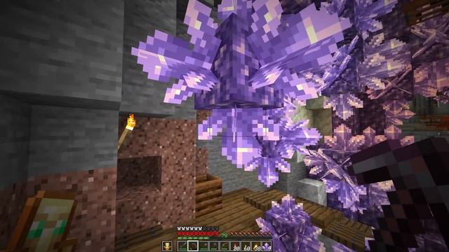 I Built a MEGA Nether Portal in HARDCORE MINECRAFT 1.18 SURVIVAL Let's Play (#11) смотреть онлайн