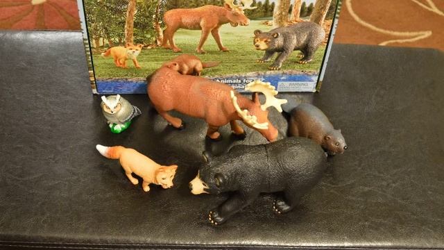 Unboxing: Learning Resources' "Jumbo Forest Animals" смотреть онлайн